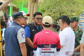 Peduli korban kebakaran, Forum BUMN Babel berikan bantuan di Dusun Serdang
