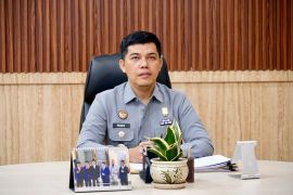 Kakanwil Kemenkum Sumut ikuti diskusi strategi kebijakan fidusia secara Dmdaring