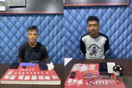 Polres Aceh Barat tangkap dua residivis pengedar narkotika sabu