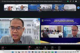 Kemenkum Babel ikuti Diskusi Strategi Kebijakan Penguatan Layanan Jaminan Fidusia