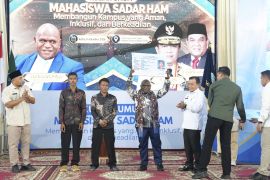 Menteri HAM dorong kampus aman, inklusif, berkeadilan di UIN STS Jambi