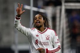 Bradley Barcola memimpin Liverpool libas LASK 6-3