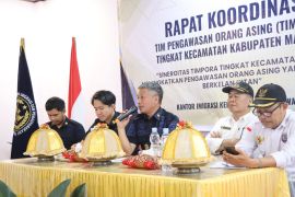Awasi orang asing, Imigrasi Polman perkuat sinergi tingkat Kecamatan di Mamasa