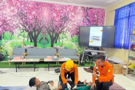 SAR Natuna bekali pelajar SKB pertolongan pertama kecelakaan