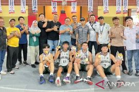 Tekuk Agam 18-16, Basket 3x3 Putra Padang Panjang ukir sejarah raih emas Porprov XVI Sumbar