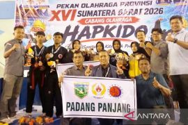 Rebut 9 medali di Porprov Sumbar XVI, dua emas antar Hapkido Padang Panjang ke peringkat ketiga