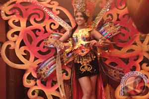 Dayak Butterfly, kostum Indonesia di Miss Supranational 