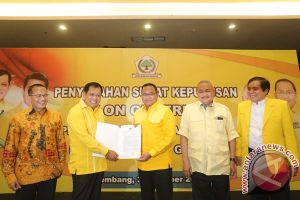 Golkar serahkan ke Dodi tentukan cawagub Sumsel