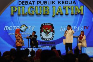 Debat Publik Kedua Pilgub Jatim