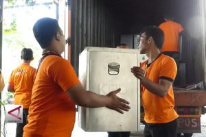 H-2, KPU Solo distribusikan logistik Pilgub Jateng