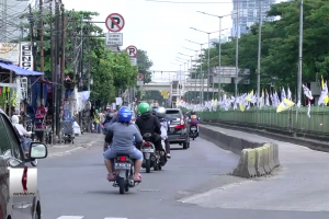 Masa tenang, alat peraga kampanye dibersihkan