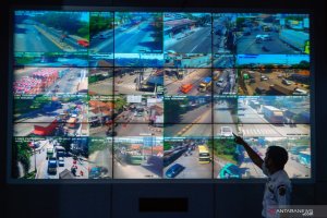 Pemantauan arus kendaraan jalur Pantura