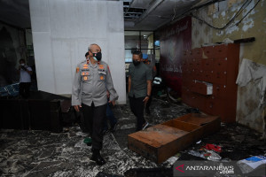 Kapolda Kalsel perintahkan investigasi kebakaran Polresta Banjarmasin