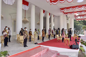 Jalur Istana Merdeka disterilkan saat Upacara HUT Kemerdekaan RI