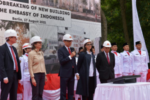 KBRI Berlin letakkan batu pertama gedung baru saat HUT RI
