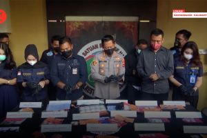 Polresta Banjarmasin musnahkan hampir 2 kg sabu