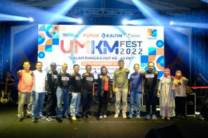 Pupuk Kaltim fasilitasi pelaku usaha mikro kecil di Festival UMKM 2022