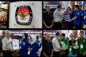 KPU Jateng terima 1.793 berkas pendaftaran bakal caleg
