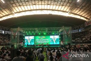 Kader PBB padati DBL Arena Surabaya jelang deklarasi dukung Prabowo