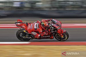 Francesco Bagnaia juara MotoGP Mandalika 2023