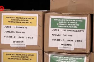 KPU: Distribusi logistik untuk Pemilu 2024 capai 90 persen