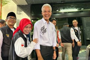 Ganjar jelang debat: Tadi sudah olahraga, lari sama istri