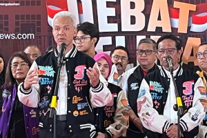 Tanya Anies soal bansos, Ganjar: Ingin memberikan pertanyaan aktual
