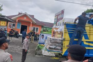 Polres Ternate amankan distribusi logistik pemilu  di 58 kelurahan