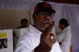 Pemungutan suara lancar, Bupati Asmat harap tak ada Pemilu susulan