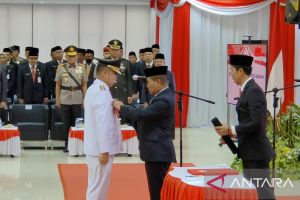 Gubernur Kaltara lantik Pj Walikota Tarakan&nbsp;dan minta segera bekerja