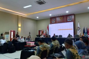 Kpu tetapkan jumlah perolehan suara anggota DPD Sulteng