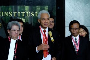 Ganjar-Mahfud berharap MK bisa selamatkan demokrasi