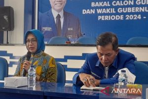 Airin serahkan  formulir pendaftaran bakal calon Gubernur ke DPW PAN