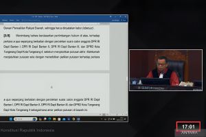 Dinilai tak jelas, MK tolak gugatan Pileg PPP Dapil Banten