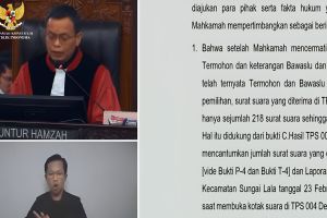 MK: PSU di Desa Perkebunan Sungai Lala karena kekurangan surat suara