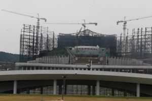 Menengok infrastruktur dasar IKN dua bulan jelang upacara 17 Agustus