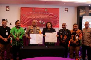 KPU Papua Selatan dan Polda Papua kerja sama amankan Pilkada 2024