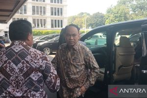 Budi Arie sambangi Kemenko Polhukam rapat soal pembangunan PDN