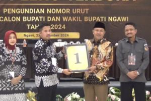 KPU Ngawi atur posisi gambar paslon tunggal dalam surat suara