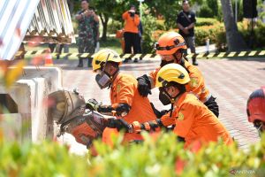 Jelang pelantikan Presiden, Basarnas gelar simulasi penanganan bencana