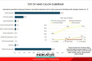 Dedi-Erwan unggul di Jabar versi Indikator Politik Indonesia
