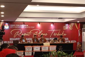 KPU tetapkan Pramono-Rano menang di Jakarta Pusat