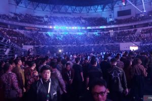 Presiden Prabowo tiba di Perayaan Natal Nasional 2024