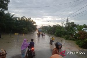 BNPB: Tidak ada korban jiwa banjir tanggul jebol di Serdang Bedagai