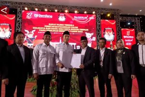 KPU tetapkan Dedie Rachim sebagai Wali Kota Bogor terpilih