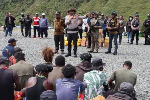 Kapolda imbau massa pendukung paslon di Puncak Jaya tak saling serang