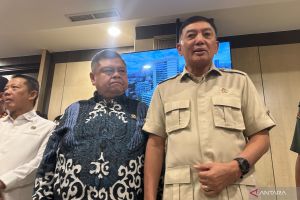 Menhan kumpulkan Satgas PKH, Panglima TNI hingga Jaksa Agung hadir