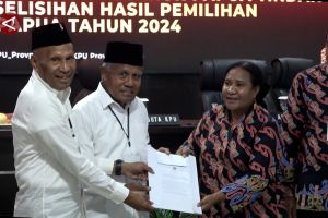Pascaputusan MK, KPU tetapkan nomor urut paslon cagub cawagub Papua