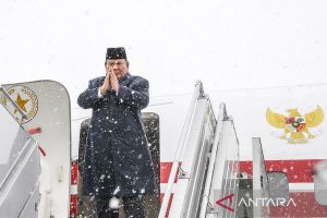 Berbalut salju, Presiden bertolak ke Antalya untuk agenda terakhir di Turki