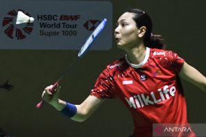 Gloria tampil di Indonesia Masters 2026 bersama wakil Singapura